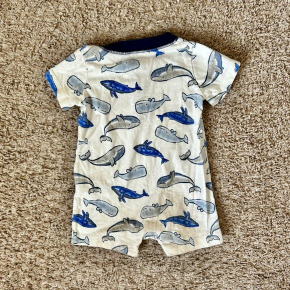 Baby Boy Shark & Whale Jumper & Towel Robe Bundle | Size 9M | Carter’s - Picture 6 of 10